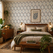 Load image into Gallery viewer, Alton Street Geometric Mid-Century Modern Peel and Stick and Traditional Wallpaper