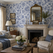 Load image into Gallery viewer, Three Quays Walk Vintage Floral Peel and Stick and Traditional Wallpaper