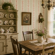 Load image into Gallery viewer, Ursula Grove Cottage Floral Peel and Stick and Traditional Wallpaper
