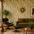 Load image into Gallery viewer, Wesley Vintage Mid Century Modern Peel and Stick and Traditional Wallpaper