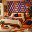 Load image into Gallery viewer, Gretta Gardens Floral Retro Peel and Stick and Traditional Wallpaper