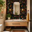 Load image into Gallery viewer, Dollis Mews Moody Botanical Peel and Stick and Traditional Wallpaper