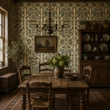 Load image into Gallery viewer, Clariece Vintage Cottage Floral Peel and Stick and Traditional Wallpaper