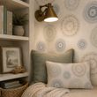 Load image into Gallery viewer, Wendell Road Whimsical Geometric Peel and Stick and Traditional Wallpaper