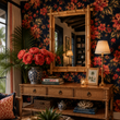 Load image into Gallery viewer, Alistar Moody Hibiscus Floral Peel and Stick and Traditional Wallpaper