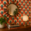 Load image into Gallery viewer, Dottie Retro Mid-Century Modern Bold Retro Peel and Stick and Traditional Wallpaper