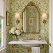 Load image into Gallery viewer, Sermon Lane Green Tile Peel and Stick and Traditional Wallpaper