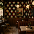 Load image into Gallery viewer, Teddy Mid Century Modern Retro Geometric Peel and Stick and Traditional Wallpaper