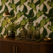 Load image into Gallery viewer, Antigua Street Tropical Botanical Peel and Stick and Traditional Wallpaper