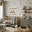 Load image into Gallery viewer, Wendell Road Whimsical Geometric Peel and Stick and Traditional Wallpaper