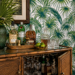 Load image into Gallery viewer, Campo Bello Drive Tropical Palm Peel and Stick and Traditional Wallpaper