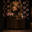 Load image into Gallery viewer, Chelsea Grove Pink Peony Peel and Stick and Traditional Wallpaper