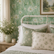 Load image into Gallery viewer, Dulas Street Daisy Garden Peel and Stick and Traditional Wallpaper