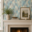 Load image into Gallery viewer, Chelly Modern Diamond Soft Geometric Pattern Peel and Stick and Traditional Wallpaper