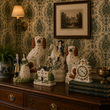 Load image into Gallery viewer, Shakespeare Crescent Victorian Damask Peel and Stick and Traditional Wallpaper