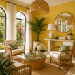 Load image into Gallery viewer, Arlington Avenue Gold Art Deco Peel and Stick and Traditional Wallpaper