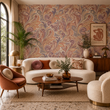Load image into Gallery viewer, Roberta Funky Boho Floral Peel and Stick and Traditional Wallpaper