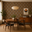 Load image into Gallery viewer, Winchester Vintage Retro Geometric Wallpaper Peel and Stick and Traditional Wallpaper