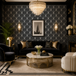 Load image into Gallery viewer, Whichcote Street Geometric Art Deco Peel and Stick and Traditional Wallpaper