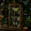 Load image into Gallery viewer, Baird Gardens Butterfly Botanical Peel and Stick and Traditional Wallpaper