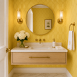 Load image into Gallery viewer, Arlington Avenue Gold Art Deco Peel and Stick and Traditional Wallpaper