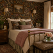Load image into Gallery viewer, Jemma Court Moody Floral Peel and Stick and Traditional Wallpaper