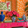 Load image into Gallery viewer, Tessa Place Retro Floral Peel and Stick and Traditional Wallpaper