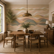 Load image into Gallery viewer, Sanoran Abstract Pattern Earth Tones Landscape Peel and Stick and Traditional Wallpaper