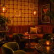 Load image into Gallery viewer, Lochinver Lane Bold Geometric Retro Peel and Stick and Traditional Wallpaper