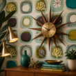 Load image into Gallery viewer, Azof Street Mid-Century Modern Atomic Peel and Stick and Traditional Wallpaper
