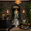 Load image into Gallery viewer, Zella Moody Botanical Fern Leaves Peel and Stick and Traditional Wallpaper