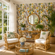 Load image into Gallery viewer, Bentfield Gardens Cottage Floral Peel and Stick and Traditional Wallpaper