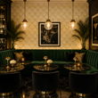 Load image into Gallery viewer, Astel Avenue Gold Art Deco Peel and Stick and Traditional Wallpaper
