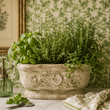 Load image into Gallery viewer, Sermon Lane Green Tile Peel and Stick and Traditional Wallpaper