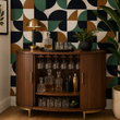 Load image into Gallery viewer, Plough Place Mid-Century Modern Peel and Stick and Traditional Wallpaper