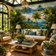 Load image into Gallery viewer, Koa Vintage Tropical Beach Hawaiian Peel and Stick and Traditional Wallpaper