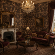 Load image into Gallery viewer, Talbot Court Victorian Ornate Peel and Stick and Traditional Wallpaper