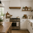 Load image into Gallery viewer, Delisle Road White Herringbone Peel and Stick and Traditional Wallpaper