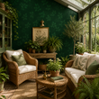 Load image into Gallery viewer, Vicarage Grove Moody Botanical Peel and Stick and Traditional Wallpaper