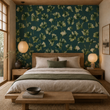 Load image into Gallery viewer, Withy Mead Moody Floral Peel and Stick and Traditional Wallpaper
