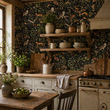 Load image into Gallery viewer, Whitefriers Street Cottagecore Peel and Stick and Traditional Wallpaper