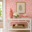 Load image into Gallery viewer, Adrian Avenue Pink Flower Garden Peel and Stick and Traditional Wallpaper