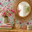 Load image into Gallery viewer, Amelia Court Flower Garden Peel and Stick and Traditional Wallpaper
