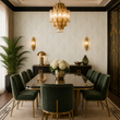 Load image into Gallery viewer, Ardent Close Botanical Art Deco Peel and Stick and Traditional Wallpaper