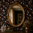 Load image into Gallery viewer, Kilda's Gardens Dark Floral Chintz Peel and Stick and Traditional Wallpaper
