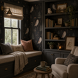 Load image into Gallery viewer, Templeton Road Moody Owl Woodlands Peel and Stick and Traditional Wallpaper