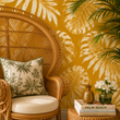 Load image into Gallery viewer, Bridgewater Highwalk Tropical Palm Peel and Stick and Traditional Wallpaper