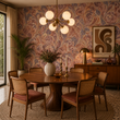 Load image into Gallery viewer, Roberta Funky Boho Floral Peel and Stick and Traditional Wallpaper