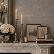 Load image into Gallery viewer, De Beauvoir Estate Damask Peel and Stick and Traditional Wallpaper