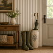 Load image into Gallery viewer, Toby Road Farmhouse Striped Peel and Stick and Traditional Wallpaper